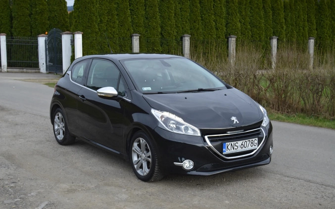 Peugeot 208 cena 28900 przebieg: 109000, rok produkcji 2012 z Złotoryja małe 67